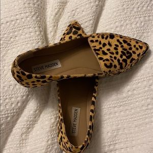 Steve Madden leopard flat